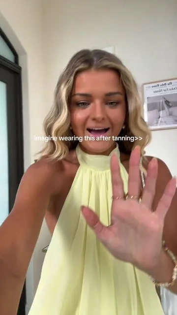 No wonder it keeps selling out #summerdress #viraldress 