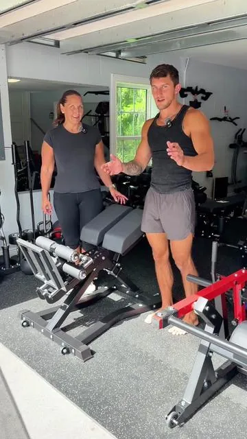 My new addition to the garage gym! Back extensions are so important. 