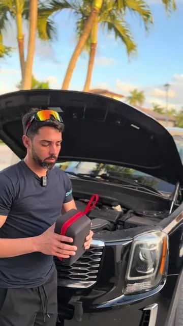 Arrancador de carro de 6000A+compresor de aire 150PSI#CarEmergencyKit #JumpStarter #CarEssentials #RoadsideHelp #AutoTools