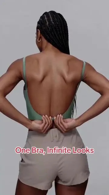 Unlock Your Backless Style! ✨ This Bra Does It ALL #BacklessBra #FashionHacks #MultiwayBra #TikTokMadeMeBuyIt #SummerFashion
