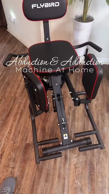 Abduction & Adduction Hip Machine @FlyBirdofficial #hipmachine #abductionmachine #glutemachine #homegymequipment #workoutathomeideas 