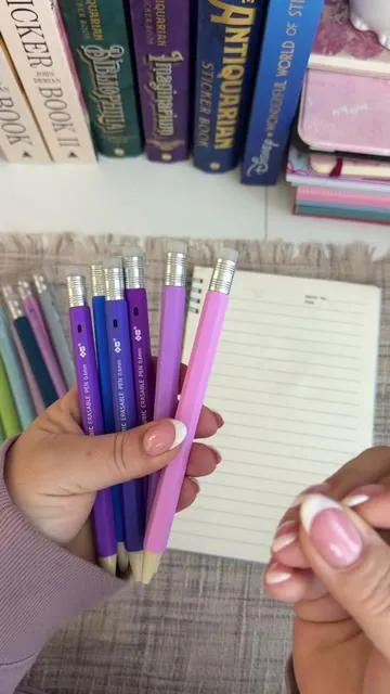 They look like pencils with they are  pens#TikTokShopCreatorPicks #tiktokshopmothersday #BigDreamsStartSmall #tiktokshopstockup #erasablegelpens 