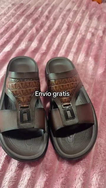 Men’s Summer New Non-Slip Outdoor Casual Business Slide Sandals##tiktokshop