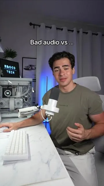 Good vs bad audio - reviewing this FiFine k688 microphone bundle from TikTok. #fifine #mic #microphone #k688 #budgetmic 