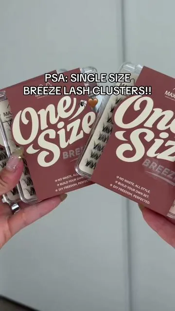 PSTT.. now they come in single sizes!!🤎 free ship for any 2 #maxcomfi #maxcomfibreeze #maxcomfisinglesize #onesizelashclusters #tiktokshopstockup 