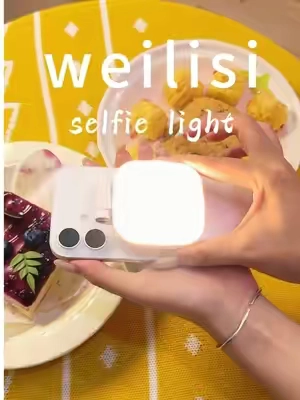 A foldable magnetic fill light with a carrying case.📸📸📸#photography #viralselfielight #weilisilight #mothersdaygift #tiktokshopstockup 