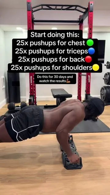 30 days on this = crazy results💪🏾💯#fyp #gymtok #pushupchallenge #pushupboard #fitness 