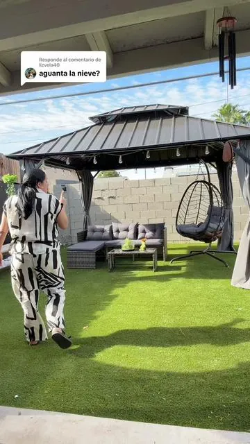 Respuesta a @lizvela40 #tiktokshopstockup #tiktokshopmothersday #mothersdaygifts #pergola #gazebo 