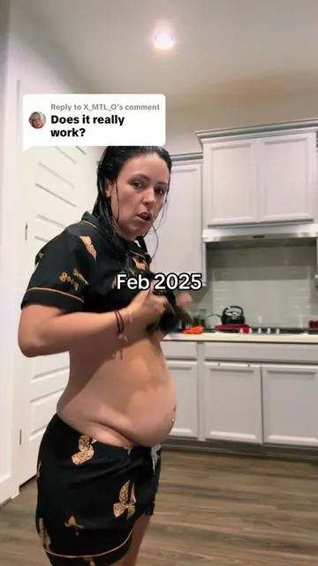 Replying to @X_MTL_O #momsoftiktok #merach #postpartum #homeworkout #apronbelly 