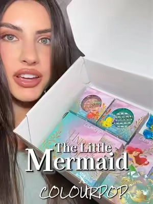 ColourPop & the Little Mermaid collaborating is actually my dream come to life🧜🏼‍♀️🐚🌊💄 Limited edition grab it asap!!! @ColourPop Cosmetics #ColourPop #colourpopcosmetics #momschoice #tiktokshoprestock #tiktokshopcreatorpicks 