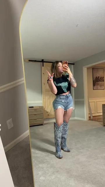 Me encantan ! Súper cómodas y económicas #tiktokshopcreatorpicks #tiktokshopstockup #western #boots #outfit @AOSPHIRAYLIAN 