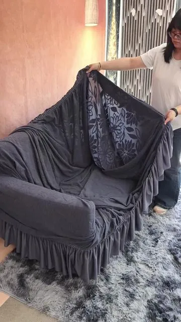 Elastic sofa cover#sofa #comfortable #soft #useful 