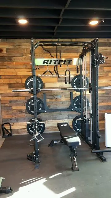 This will replace your gym membership  @RitFit  #smithmachine #ritfit #garagegym #tiktokshopmothersday #tiktokshopstockup 