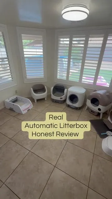 There are so many choices when looking for an Automatic Litterbox- this is a honest review of all the different styles and types of affordable automatic litterboxes available on TikTok shop and our experience with multiple cats and a large 🐈 Our favorite is The WarCatPro 90L Automatic Litterbox  #automaticlitterbox #cat #catlovers #tiktokshopcreatorpicks #tiktokshopstockup 
