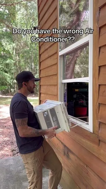 You might be wasting money…#ac #airconditioner #airconditioning #windowac #acunit 