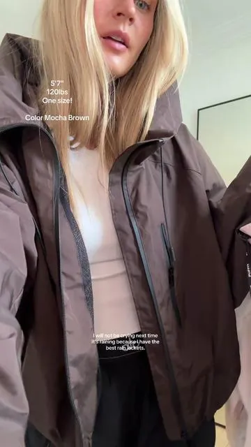 Can't beat this fit + price tbh #rainjacket #raincoat #waterproof #jacket #trending 