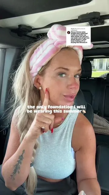 Replying to @𝓒𝓱𝓻𝓲𝓼𝓽𝓲𝓷𝓮 Tarte Timeless = sweat-proof, 24hr hydration, 12hr wear, and a flawless glow 😍✨ @tarte cosmetics  #tartecosmetics #timelessfoundation #over40makeup #summermakeup #tarte 