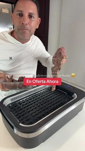 Este smokeless indoor grill de Kismile está ideal para quien quiere cocinar carne, salmón, vegetales y más dentro de casa con más comodidad. Tiene 1500W de potencia, 6 niveles de temperatura, tapa de cristal templado, bandeja de goteo y partes fáciles de limpiar.Ahora mismo está con descuento, envío gratis y opción de pagar en 4 plazos.Perfecto para cenas en casa, comidas en familia o darte un gustazo sin complicarte tanto.@Kismile #smokelessindoorgrill #electricgrill #tiktokshopcreatorpicks #tiktokshopmothersday #carmonatelodice #smokelessindoorgill
#tiktokshopcreatorpick
#tiktokshopmothersday
#tiktokshopfathersday
#carmonatelodice
#indoorsmokelesskoreanbbqgrill
#indoorelectricgrill
#grillathome
#grillwithconfidence
#electricindoorgill
#indoorgrillandgriddle
#smartgrill
#bigdreamsstartsmall 