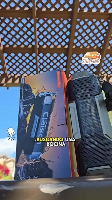 🎶​¡Sonido potente y diseño indestructible! 🔊💥 La bocina Claison Outdoor tiene bajos potentes, luces RGB y es IPX6 a prueba de agua. Perfecta para cualquier aventura. 🏕️💦 ¡Consíguela por menos de 35 us en el carrito naranja! 🛒✨ ​#ClaisonSpeaker #OutdoorAudio #TikTokShop #Gadgets2026 #BocinaBluetooth