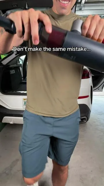 @Fanttik makes the coolest stuff..🫠just don’t make the same mistake and grab yours while they have huge discounts #caraccessories #detailing #carvacuumcleaner #vacuumcleaner #carmusthaves 