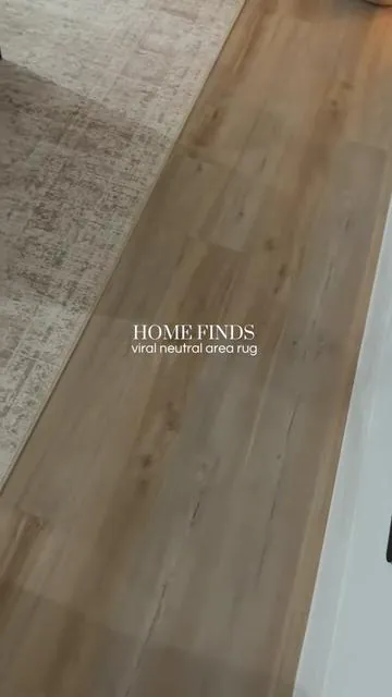 The quality of this rug and the price?! literally soooo good 😭☁️✨  #arearug #neutralarearug #cozyhome #livingroomstyling #machinewashablerug 