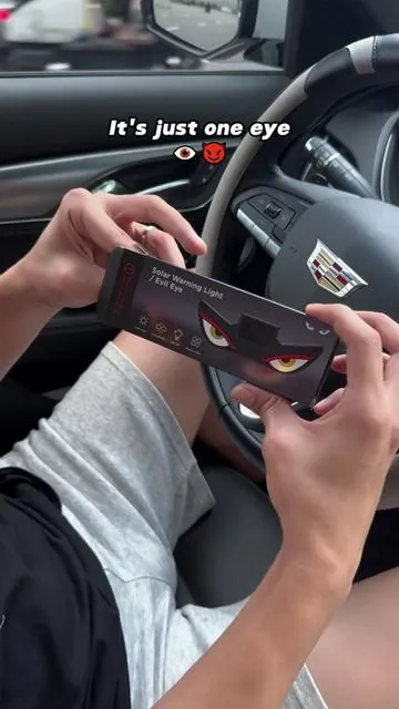 👁️😈 Budget & Free Shipping｜Super Cool Window Ambient Light #led #devileye #cars #cargadgets #caraccessories #carlover #cargoodthing #carled #motorcycle #devileyes #viral #fyp 