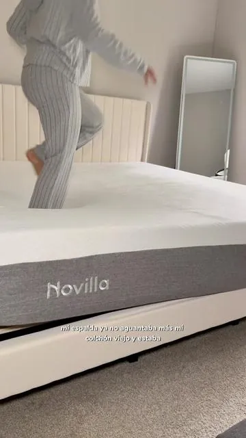 I’ve been sleeping like a baby every night ☁️🛌#colchonmemoryfoam #memoryfoam #mattress #home #tiktokshop 