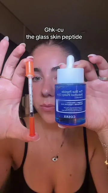 Cosrx did its thing and came out with a ghkcu copper peptide serum for glass skin 👀 #peptide #ghkcu #ghkcupeptide #topicalghkcu #cosrx 