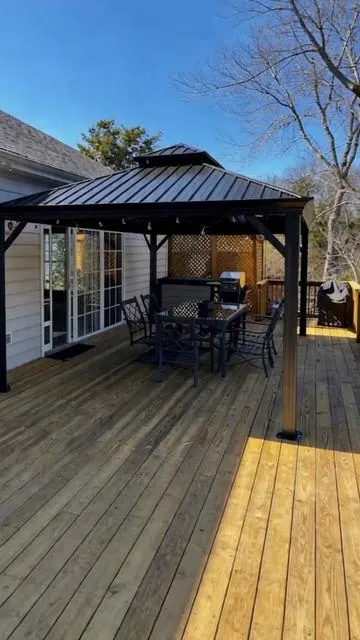 #gazebo #outdoorfurniture #outdoorliving #backyardvibes #tiktokmakemebuyit 