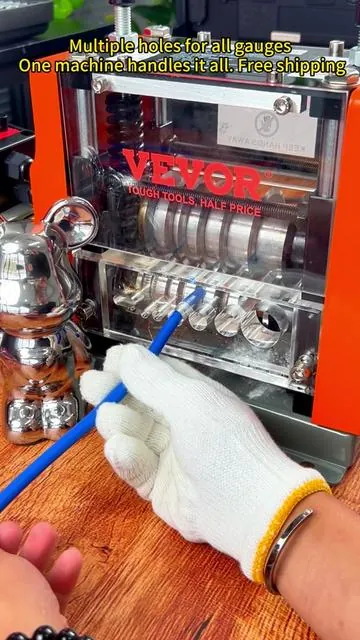 Neverhavetostripwiresbyhandagain!⚡🔧#vevor#wirestripper#automaticwirestripper#copperrecycling#diytools 