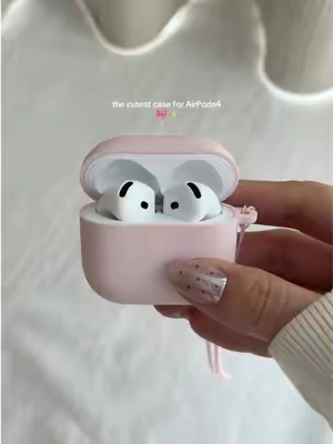 it was perfect!🎀🌸💕 #pink #pinkaesthetic #airpodscase #airpods #airpods4 