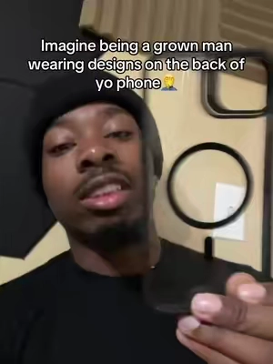 Imagine being a grown man wearing designs on the back of yo phone🤦‍♂️ #iphonecase #atoyye #thebest 