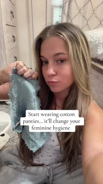 I have this brand in cotton thongs too. Total game changer for the cat 🐈‍⬛  #hygeine #panties #femininehealth #real #truth 