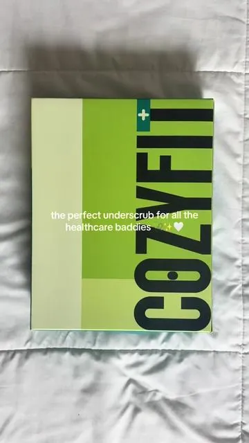 @CozyScrubs making long shifts even better with their soft, lightweight underscrub tops 💚🩺✨ #nursingstudent #nursingschool #cozyfit #nursingessentials #kianasrn