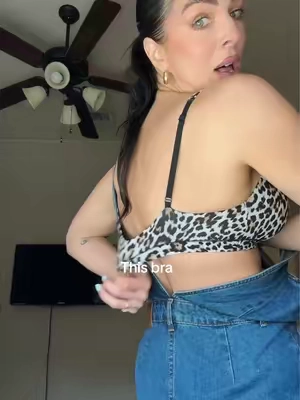 Same great looking feel for a fraction of the cost #Bra #SeamlessBra #leopardprint #tiktokshop 
