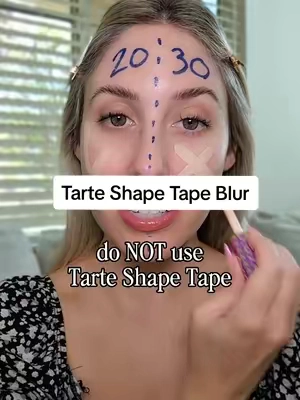 FREE Brush with the shape tape blur concealer and it's on sale!! Stocking up!! #tiktokshopcreatorpicks #tiktokshopmothersday #mothersdaygiftideas #trippinwithtarte #makeupover30 