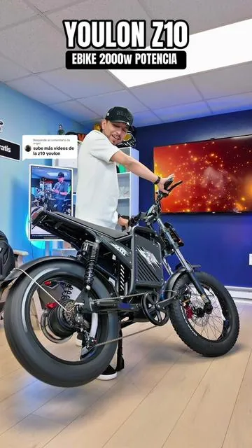 Respuesta a @angel LA YOULON 2000w ya está disponible nuevamente #youlonebike #tiktokshopcreatorpicks #tiktokspringglowup #ebikes #urbanmobility 