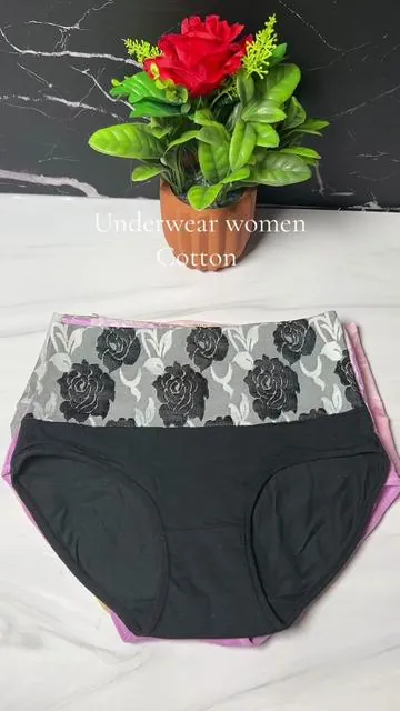 Seis. Calzones de algodón la tela es muy suave fresca, resistente, ideal para el uso diario.#underwear #women #calzones #cotton #algodon 