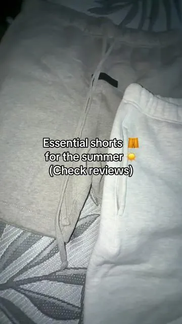 These essential shorts for the summer are perfect#essentials #shorts #fyp #fog #summer