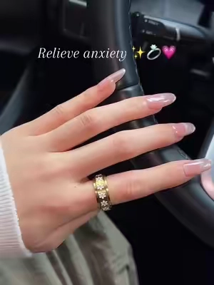 Anxiety relief rings that I always carry around.#anxietyrelief #rotation #giftsforher #ring #fory d