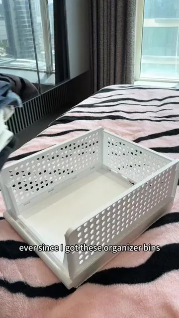 This organizer bin keeps my closet looking so tidy #closet #drawer #organizer #home #life 