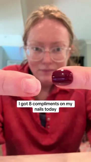 My most complimented press on nails #pressonnails #nailsalon #gelmanicure #gelnailsathome #diynails 