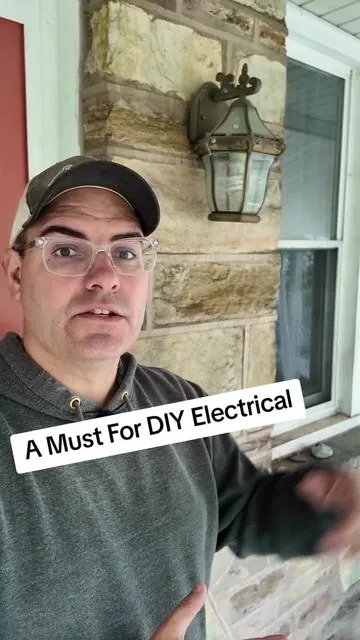 The Best Circuit Breaker Finder for Old Home Wiring Upgrading a fifty-year-old exterior sconce is an amazing DIY home improvement project, but finding the correct electrical switch can be tricky. This circuit breaker finder completely removes the guesswork by using a convenient light socket adapter and a handheld wand that beeps when it locates the exact switch in your panel. It instantly saves you from running up and down the stairs, making it an essential safety tool for anyone doing their own residential electrical work. follow for more science facts * Included Socket Adapter: Easily screws into standard exterior sconces and ceiling lights to send a direct signal to your electrical panel. * Built-In Diagnostic Tester: The transmitter plug instantly acts as a wiring tester, quickly identifying common issues like an open ground on older fixtures. * Visual and Audio Alerts: The handheld wand rapidly beeps and flashes a bright red light the exact second you hover over the correct circuit switch. * Solo DIY Projects: Safely locate mislabeled wiring without needing a second person to yell across the house when the power finally goes out. * Budget Friendly Tool: An incredibly affordable electrical tech upgrade that saves you literal hours of frustrating trial and error during home renovations. What is the best circuit breaker finder tool? How to find the right electrical breaker for a light? How to upgrade an old exterior wall sconce? #electrical #diyhome #circuitbreakerfinder #homewiring #porchlight 