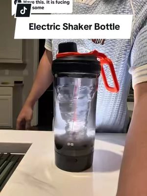 Replying to @Aidan Gittings ya this thing is f’ing awesome #electricshakerbottle #shakerbottle #proteinshake #preworkout #tiktokmademebuyit 