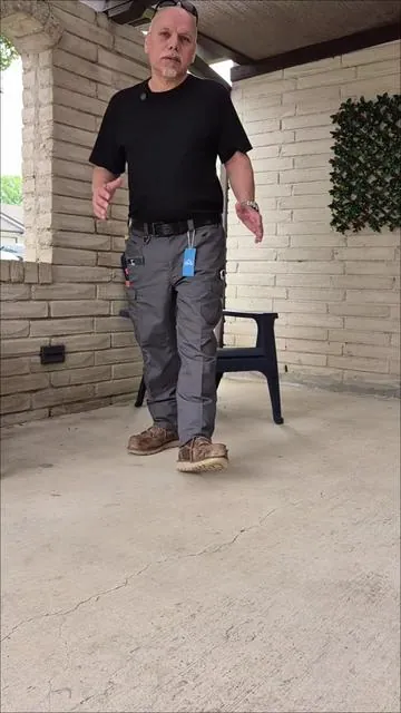 GOPUNE Men's Tactical Work Pants Lightweight Multi-Pocket Water Resistant Cargo Pants Ripstop Hiking Military Construction Outdoor Pants 10 Pockets. #tacticalpants  #workpants  #cargopants  #cargopantsoufit  #contractorsoftiktok  @Gopune 
