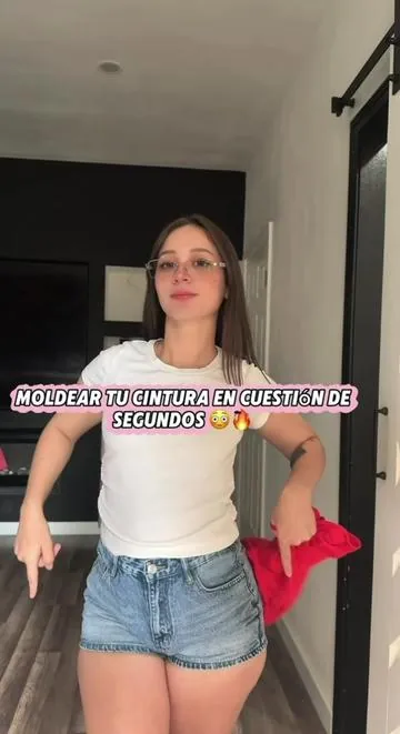CINTURA en minutos con este TRUCO.😳🔥 #fajascolombianas #fajas #cintura #moda #fyp   