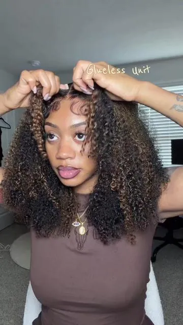Easy & GLUELESS ✨🤌🏽 @MENGLLE HAIR @mengllehair #mengllehair #gluelesswig #gluelesswig #wiginstall
