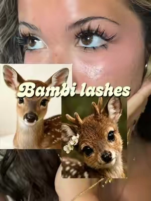 @OKAYLOVE obsessed ! #oklovelashes #LashClusters #Eyelash #BambiLashes #DeerLashes 