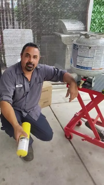 herramienta para rellenar los tanquesitos de propane #propane #refill 