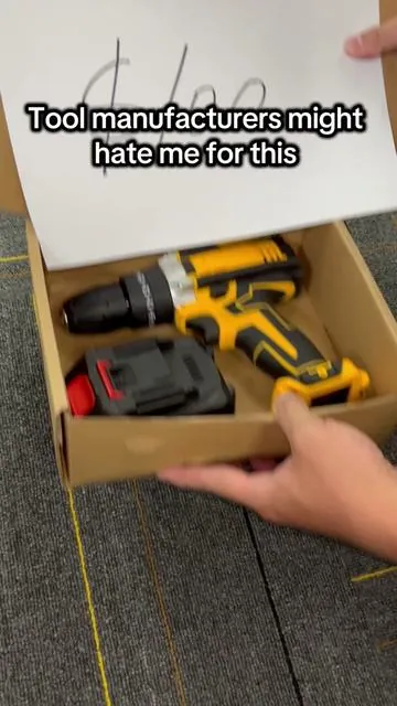 This cordless drill toolset every family should have #toolset #ikeadiy #cordlessdrill #homerepair #giftforhim 